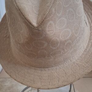 Tan Corduroy Fedora Hat